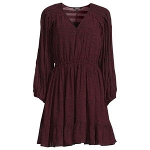 Madewell Long Sleeve Floral Peasant Dress